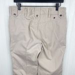 Tommy Hilfiger Vintage Y2K Zip Pocket Cargo Utility Wide Leg Pants Tan Size 8 Photo 5