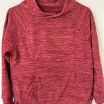 st. john's bay  Active Petite Small Pink/White Pullover Sweatshirt Photo 0