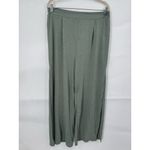 Cupshe  Sage Wide Leg Jersey Split Pant Women XL Beach NEW Photo 1