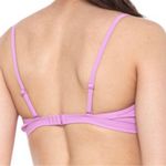 prAna Speckle Rib Knit Bikini Top Violet Mist Purple Size XS Photo 1