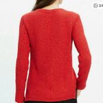 Madewell Hexcomb Texture Pullover Sweater, Light Pink, Women's Small Photo 7