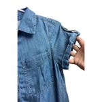 Vineyard Vines Women's Margo Utility Chambray Denim Shirt Dress Blue 00 Photo 4