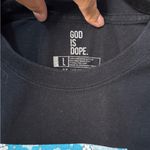 God Is Dope Graphic Black T Photo 2