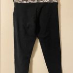 Victoria's Secret Womens Victoria Sport Black Gray Leggings Yoga Pants Cropped 21” Inseam Sz Small Photo 1