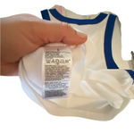 Old Navy New Blue and White Fisherman Aesthetic Graphic Tank Top coastal ontrend Photo 3