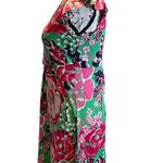 Lilly Pulitzer Floral Dress Ruffle Cap Sleeve Pink Green Size Small NWOT 26316 Photo 6