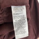 Madewell Easy Pull On Pant in 100% Linen High Rise Chocolate Raisin Large NWT Photo 10