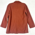 Madewell Diamond Jacquard Shaw Blazer Size XS Stained Mahogany Unstructured Photo 4