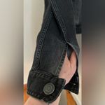 American Eagle 🇺🇸 Ameican Eagle 🦅 Faded Black/Gray Denim. Classic Buttons With Pockets Sz MM Photo 7