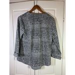 Parsley & Sage Jacket Womens Medium Artsy Blazer‎ Lagenlook Funky Office Church Black Photo 2