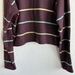 Free People Make You Mine Striped Crop 90’s Oversized M Photo 7