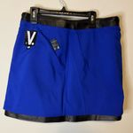 Veda Size Large Black Leather Mini Skirt Lined Made in USA Photo 4