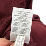 EXPRESS Maroon Floral Lace Midi Bodycon Dress Size Medium Photo 7