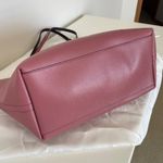 Coach NWT PEBBLED LEATHER MARKET TOTE GLITTER ROSE Photo 2