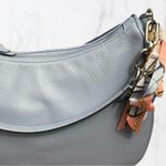 Kate Spade π Vivian Mulberry Street Hobo Shoulder Crossbody Bag Dusty Blue Photo 3