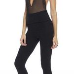 Cosmopolitan X Dress the Population Brigette Black Fishnet Bodysuit Size Small Photo 3