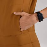 FIGS Mira FORMx V-Neck Scrub Top in Alder, Size Large Photo 3