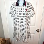 Tretorn x Anthropologie Flare Polo Mini Tennis Dress White M NWT Photo 3