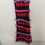 CeliaB Ambra Embroidered Midi Dress Black Womens XS Photo 10