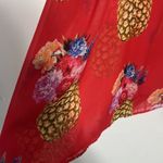 Show Me Your Mumu  Red Pineapple Tank Top Size Med Photo 4