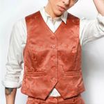 WildFang Terracotta Orange Swallow Bird Unisex Empower Vest size Large Photo 0