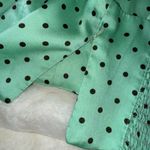 ZARA  SATIN SILKY POLKA DOT CROP TOP Photo 4