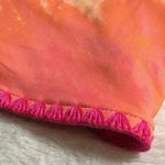 BCBGeneration BCBG Swim Top Women's Coral Tie Dye Reversible Tie Bralette XL NEW Photo 13