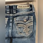 Rock Revival  Beet Red Mid-Rise Skinny Stretch Jean Photo 10