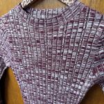 Anna Quan Charissa Long Sleeve Rib Knit Sweater Maxi Dress Mulberry AU 6 $360 White Size undefined Photo 6