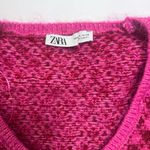 ZARA  Dress Woman’s Size Small Dark light pink dress mini‎ dress 80s with pockets Photo 1