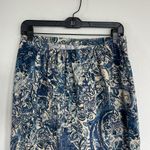 Denim & Co . Linen Blend Western Midi Skirt Size Large  Photo 4