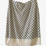 Max Studio  Women’s Elastic Waist Geometric Pattern Pencil Skirt SZ S Photo 0