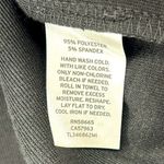 Leith  Velour Black Full Zip Moto Jacket Women’s Size Small in EUC! Photo 4