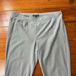 Eileen Fisher Slim Ankle Pull On Pants Washable Stretch Crepe in Steel -Sz S Photo 8