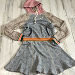 Warm Hoodie Surfer Girl Dress Size Small Blue Photo 1
