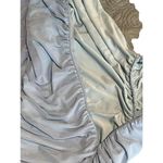 Lyaner Dress Womens Large Blue One Shoulder Sleeve Short Prom Cocktail Chiffon Photo 3