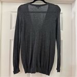 Gap  V Nevk Tissue Cardigan Sweater Gray sz Small Photo 2
