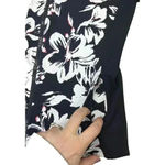 Ralph Lauren Lauren  Active Jacket Womens Petite Small White Floral Full Zip Photo 4