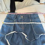 Gracia  Blue Denim A Line Maxi Modest Skirt Size Large Photo 4