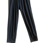 Seattle Gear Linen Cotton Jumpsuit Vintage 80s Retro Zip Down Size Large Women's Tan Photo 6