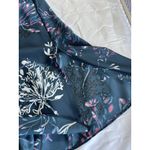 Rachel Roy  Claudette Tie Front Midi Dress Size 14 Blue Floral Date night Photo 6