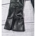 ZARA  Black Fitted Faux Leather Overshirt NWOT Photo 11
