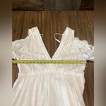 IRO  Meila eyelet white cotton mini cold shoulder Longsleeve Mini dress 38 nwt Photo 5