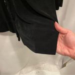 Vintage Y2K West End slinky jersey cardigan top black v Photo 4