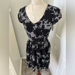 Trixxi Three Pink Hearts Short Sleeve A-Line Knee Length Dress Large Photo 1