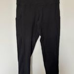 Aerie  g-court black leggings size L short Photo 1