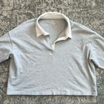 Aerie  Long Sleeve Cropped Polo T-Shirt Photo 2