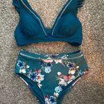 Cupshe Floral Print Swimsuit Photo 0