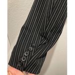 Urban Outfitters Daisy Cropped Black Grey Button Front Blazer Photo 4