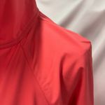 New Chico's Zenergy Sport Novelty Embroidered Jacket Womens Large 2 Coral Preppy Pink Photo 4